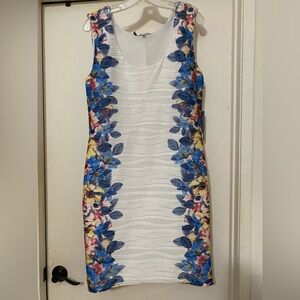 Floral Print Sleeveless Dress